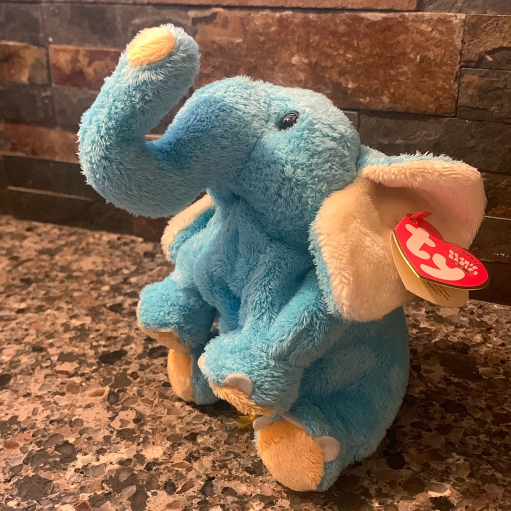 Elephant TY Beanie Babies
